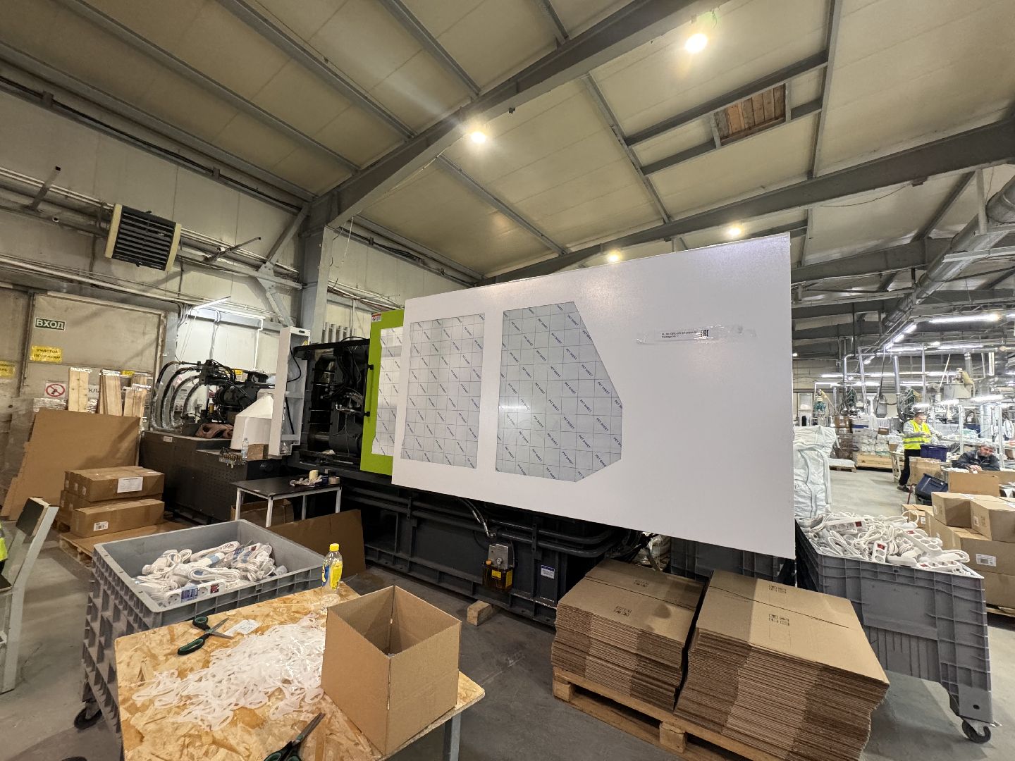 новое оборудование, завод, производство, шаховская,