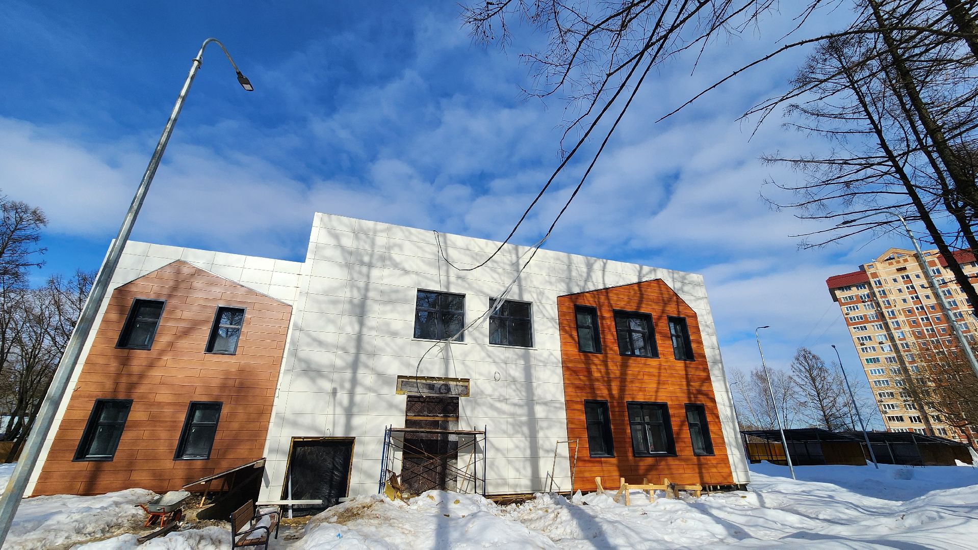 подольск, Строительство детсада,