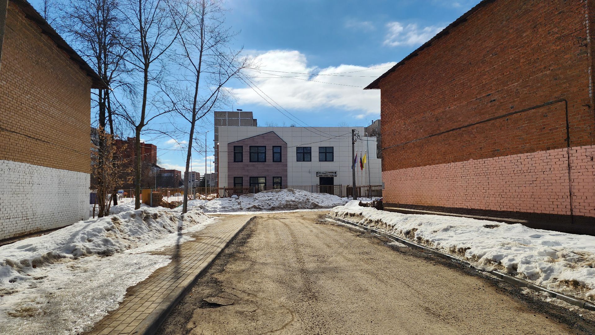 подольск, Строительство детсада,