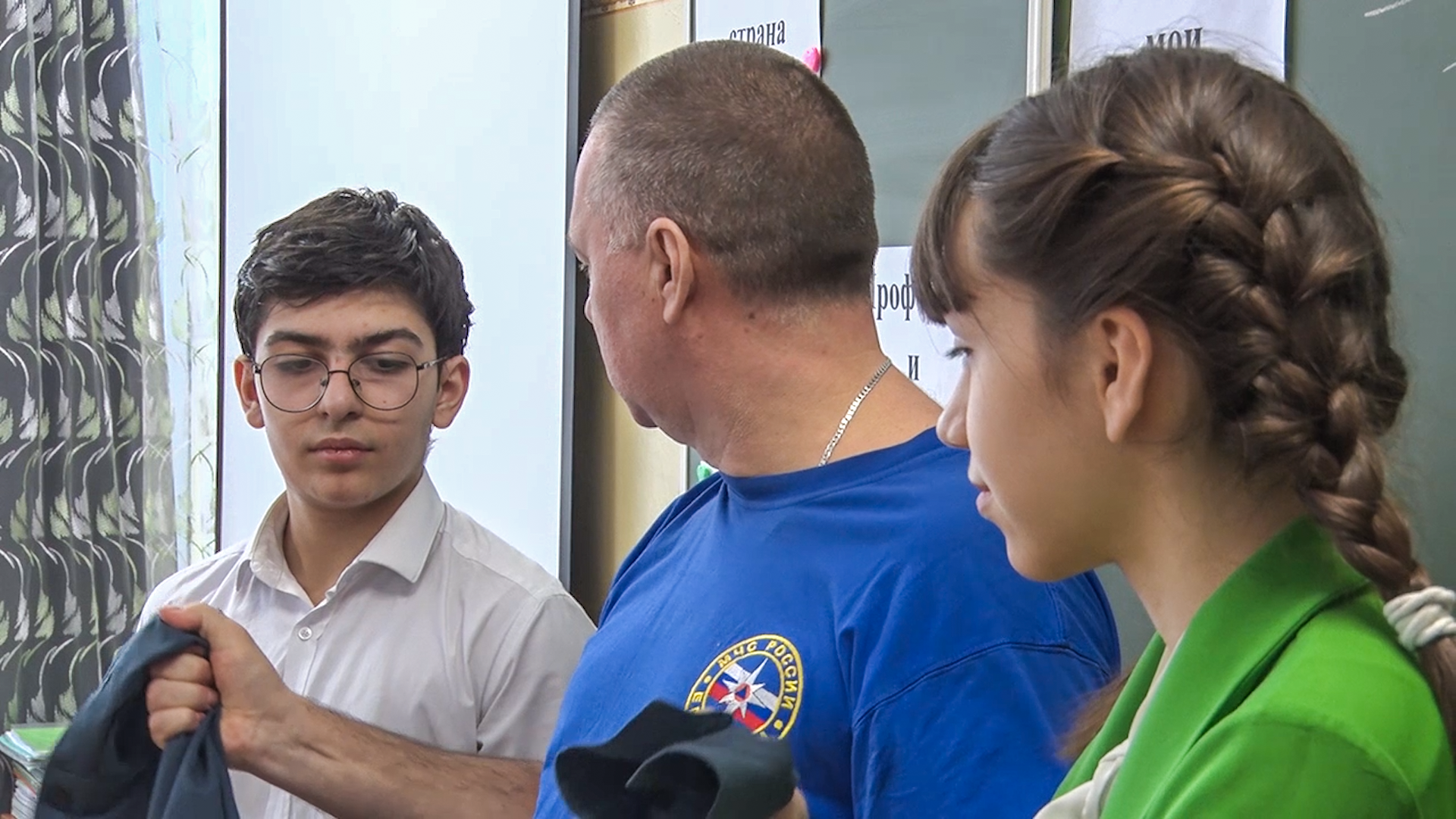 Клин, общество, образование, школьники, МЧС, лед, безопасность на льду,