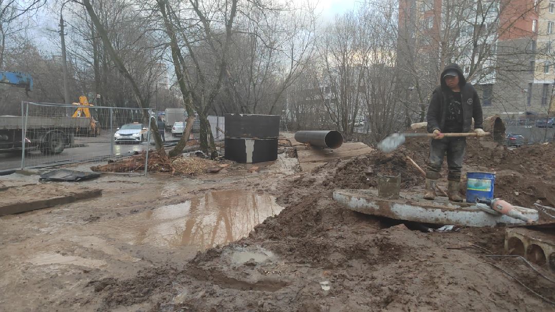 Пушкино, Пушкинский округ, Пушкинский, водоканал, устранение аварии, жители