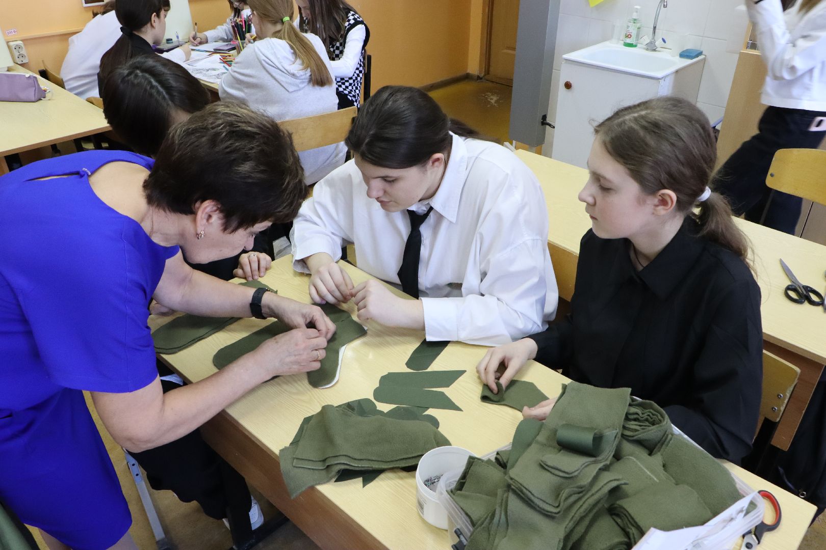 Серебряные Пруды, Школа Чуйкова, Неделя добрых дел, акция Доброе дело,