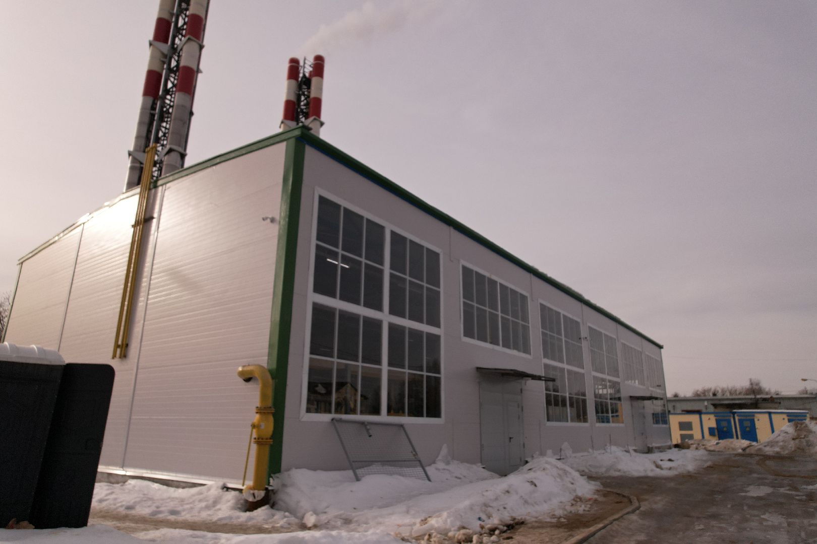 видео с коптера, котельная, жкх,