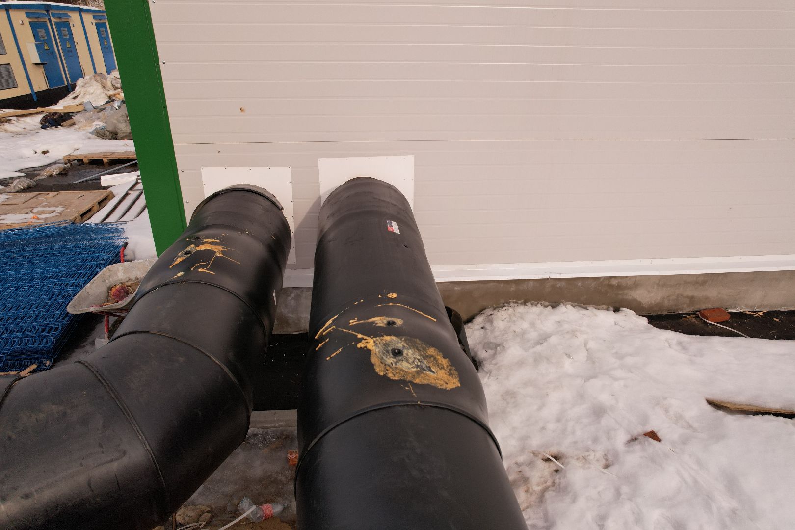 видео с коптера, котельная, жкх,