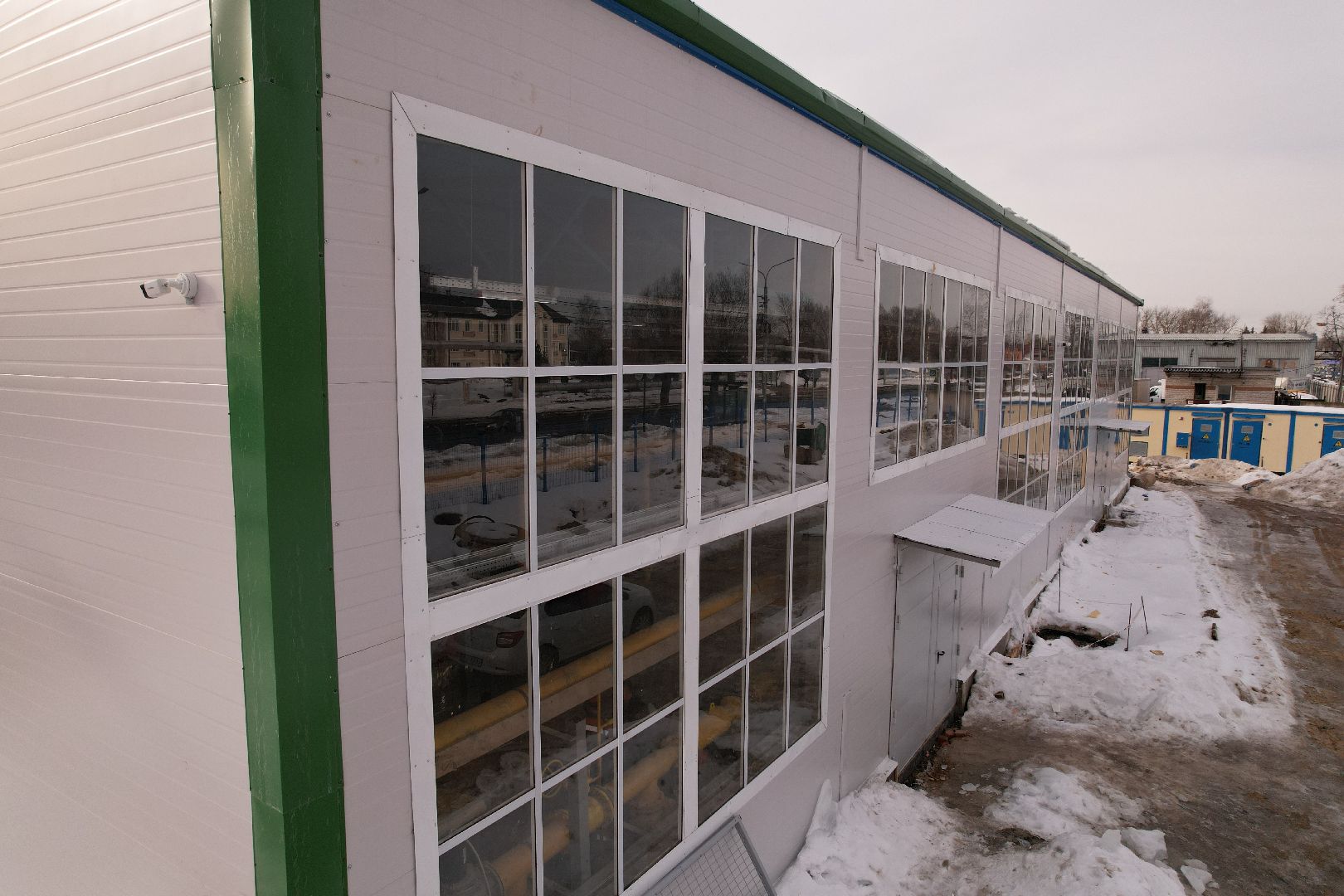 видео с коптера, котельная, жкх,