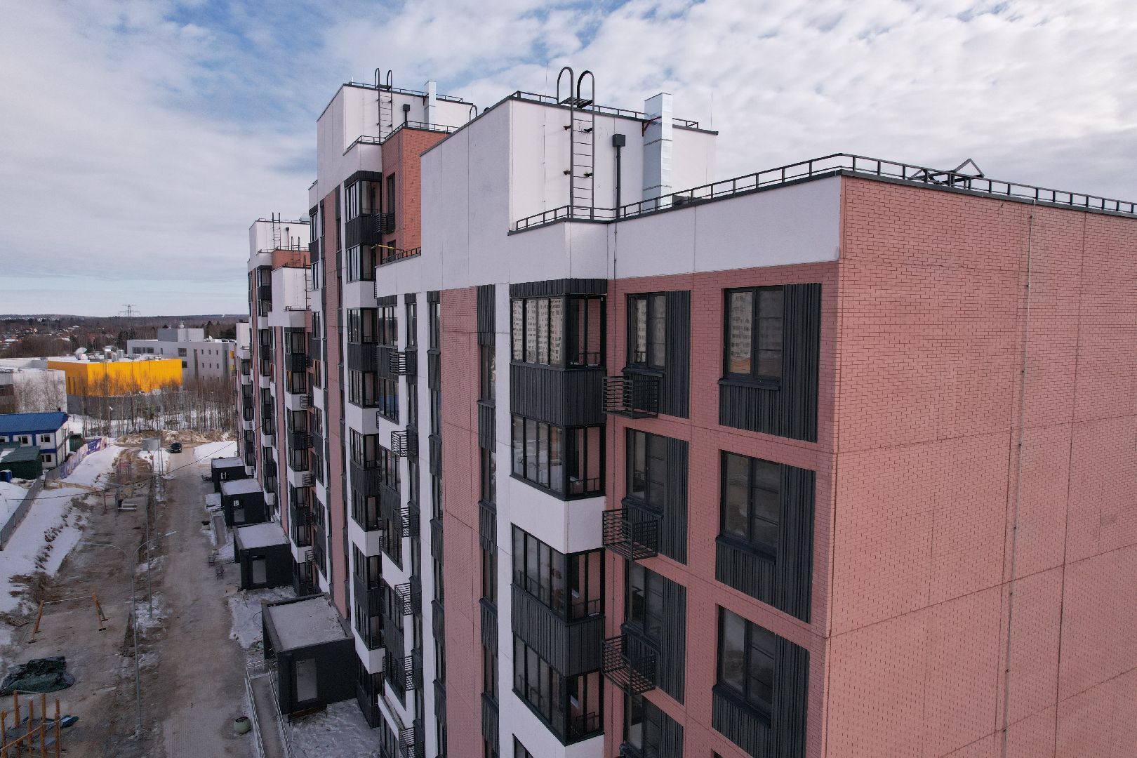 видео с коптера, аварийное жилье, солнечногорск,