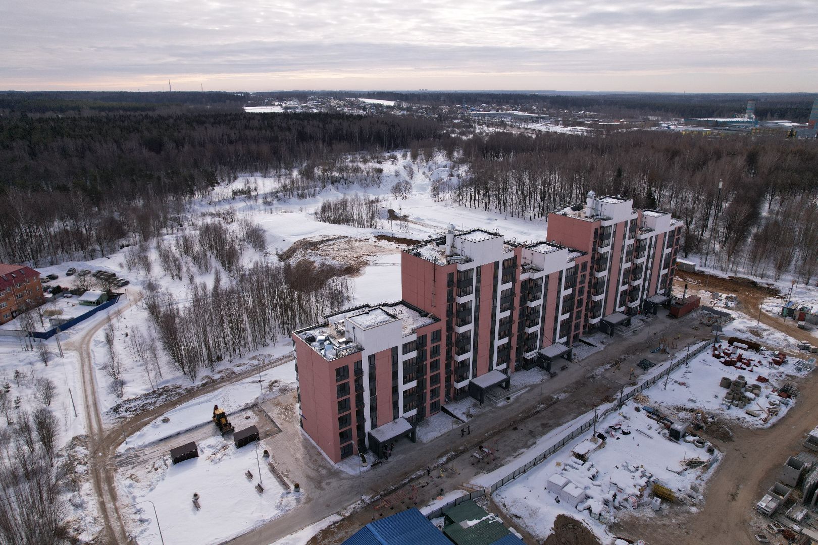 видео с коптера, аварийное жилье, солнечногорск,