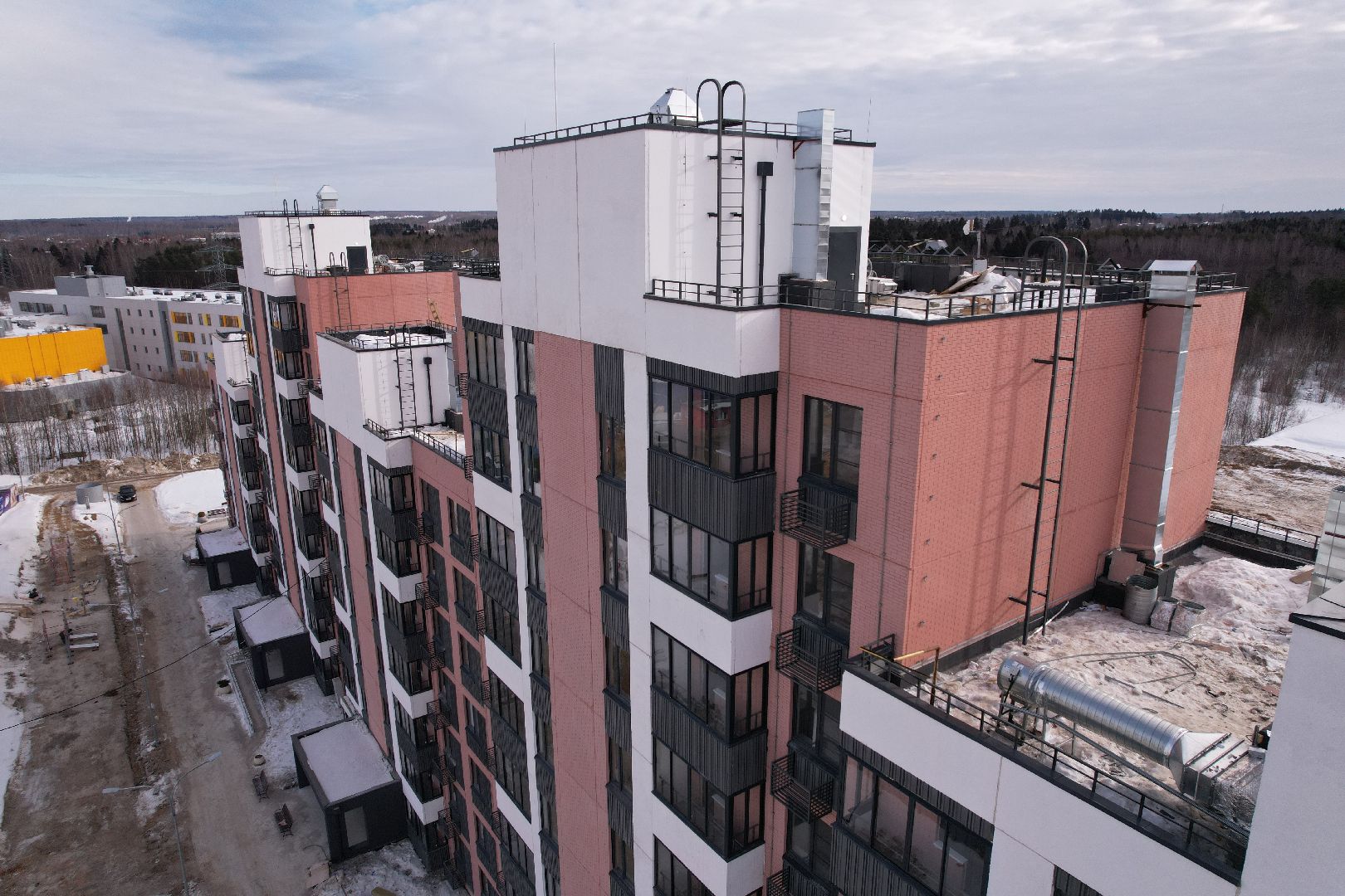 видео с коптера, аварийное жилье, солнечногорск,