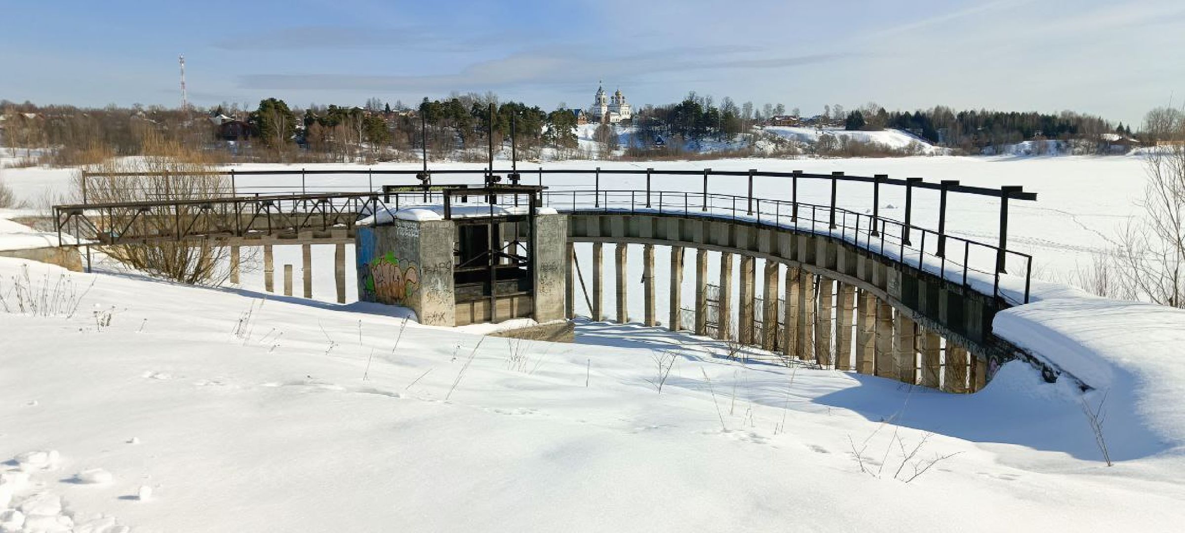 Дмитров, Жестылевская плотина, Паводок,
