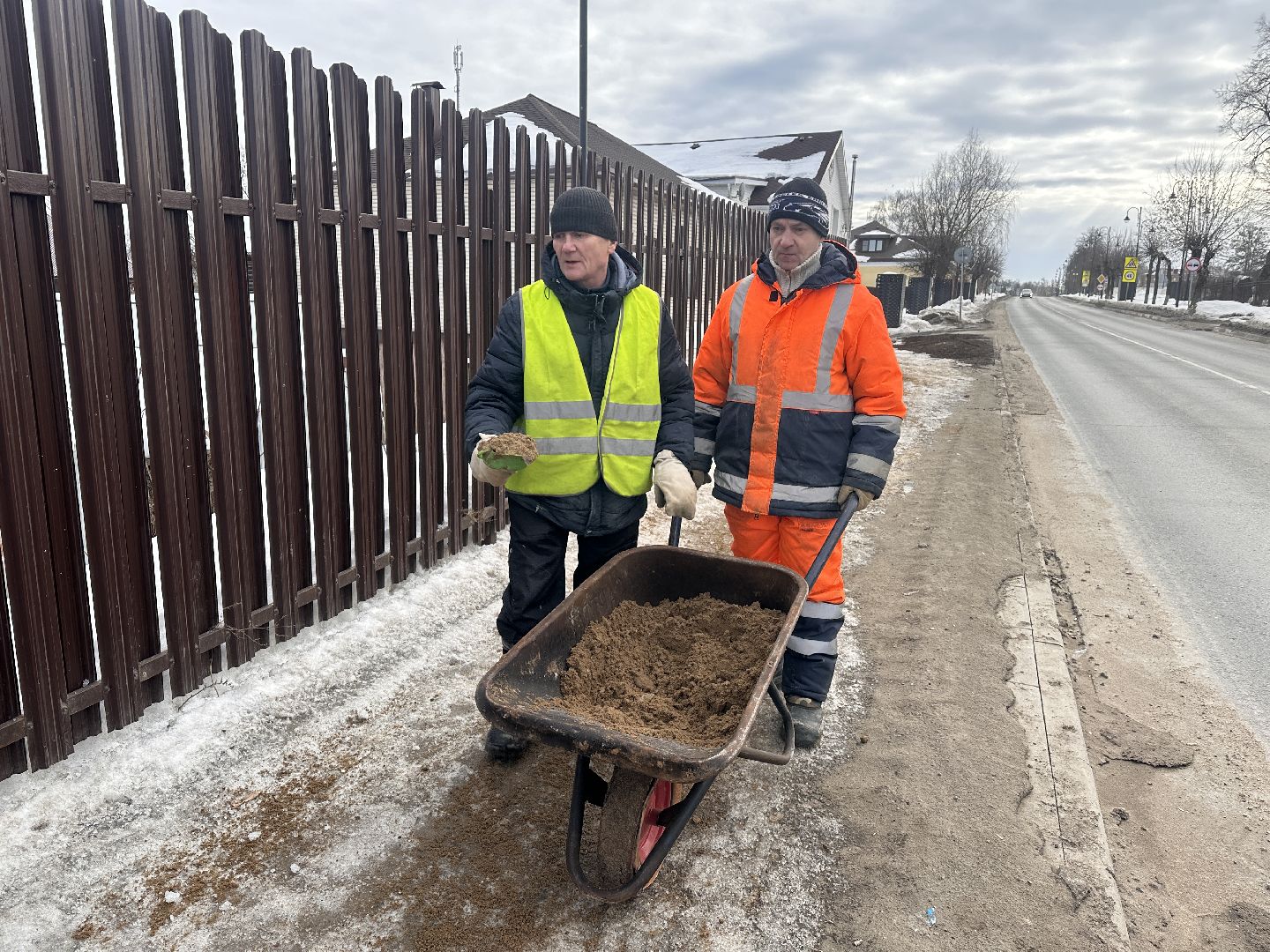 Клин, общество, ЖКХ, гололед,