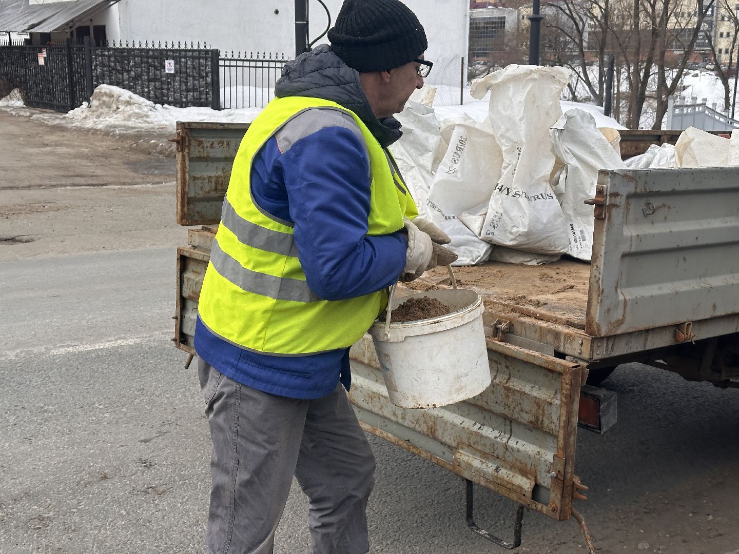 Клин, общество, ЖКХ, гололед,