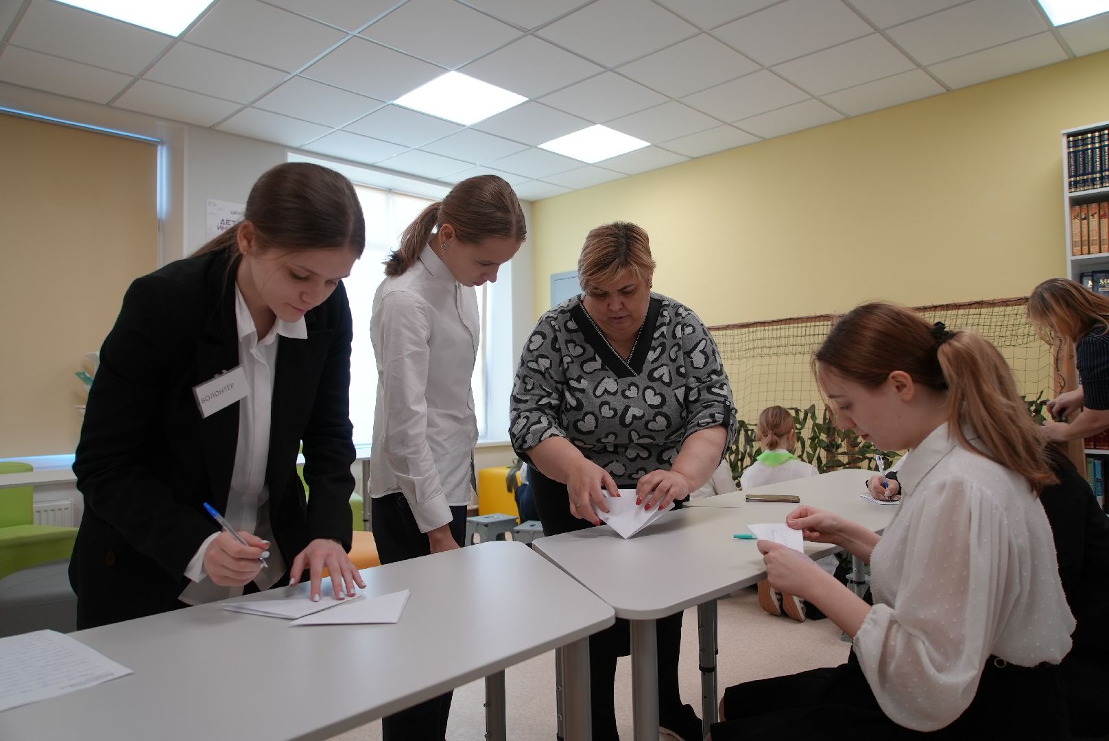 неделя добрых дел, Константиновская школа, Домодедово,