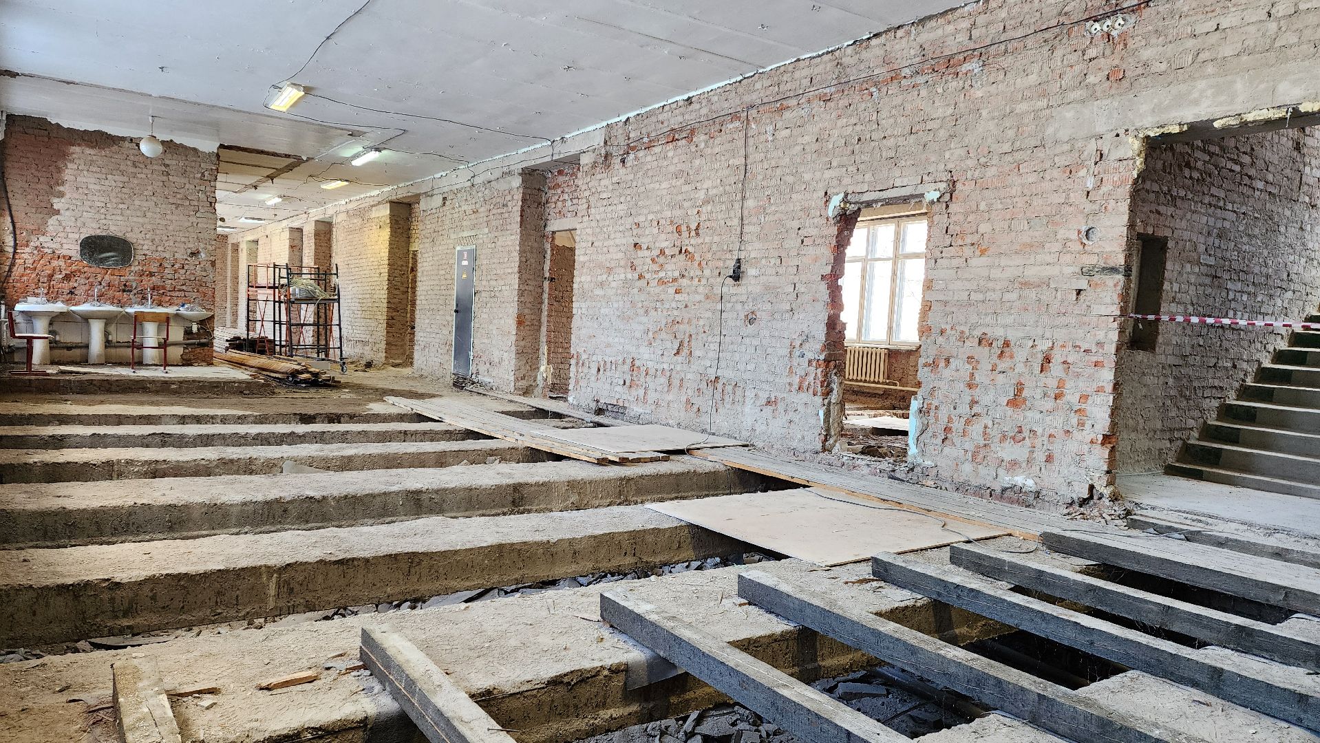 Подмосковье, Городской округ Пушкинский, правдинский, Образование, капитальный ремонт, Школа,