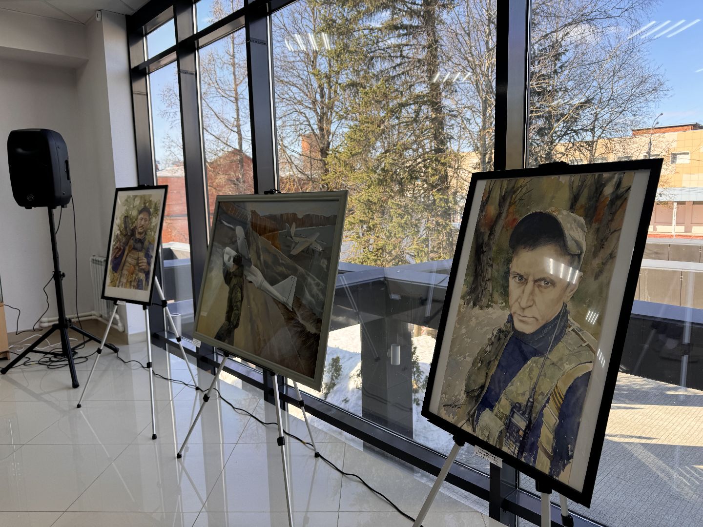 шаховская, культура, выставка, картины, картины маслом, художественная выставка, сво,