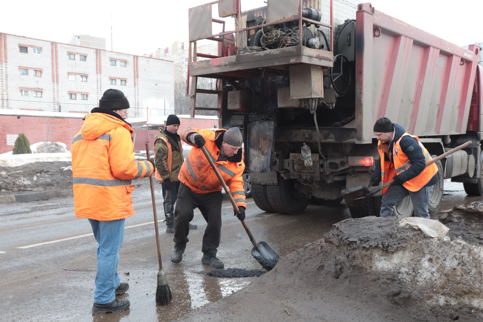 лыткарино, жкх, ямочный ремонт,