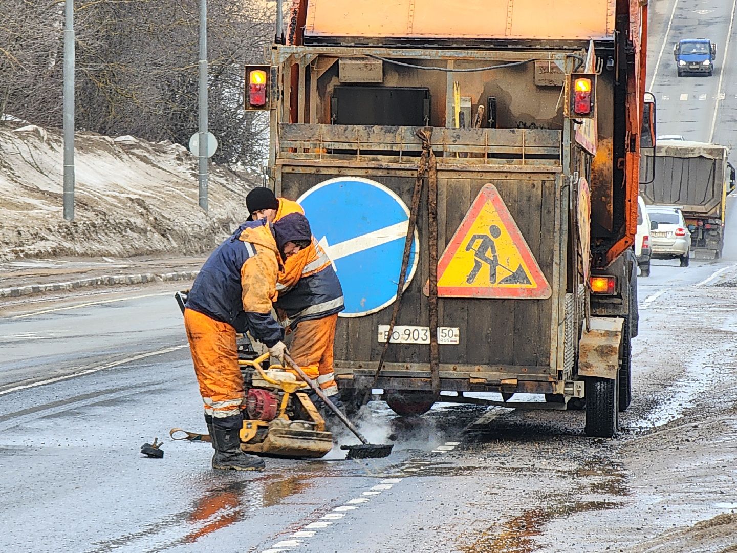 ямочный ремонт, ремонт дорог, дорожный ремонт, руза, рузский городской округ, московская область, подмосковье,