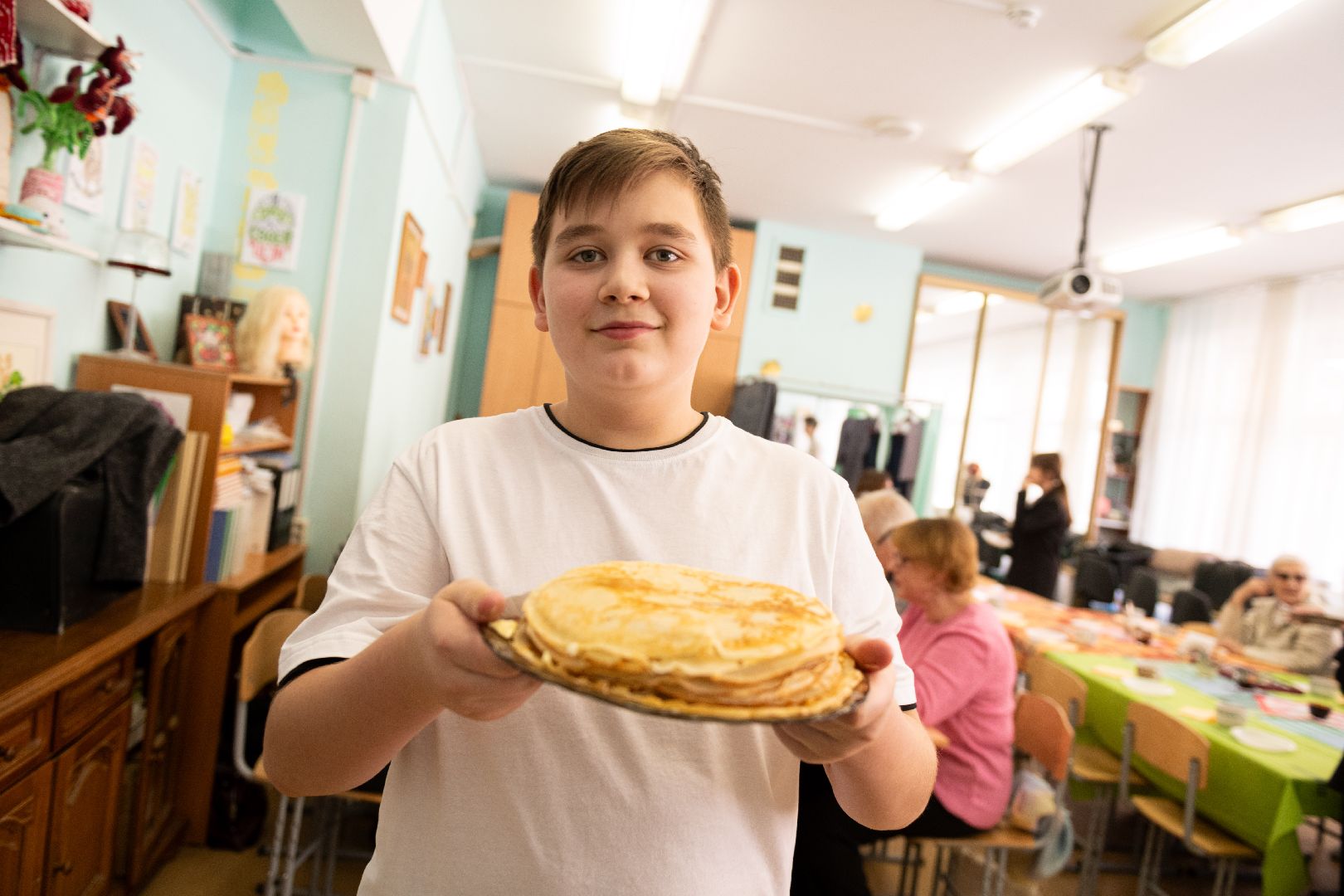 лыткарино, неделя добрых дел, блины, активное долголетие,