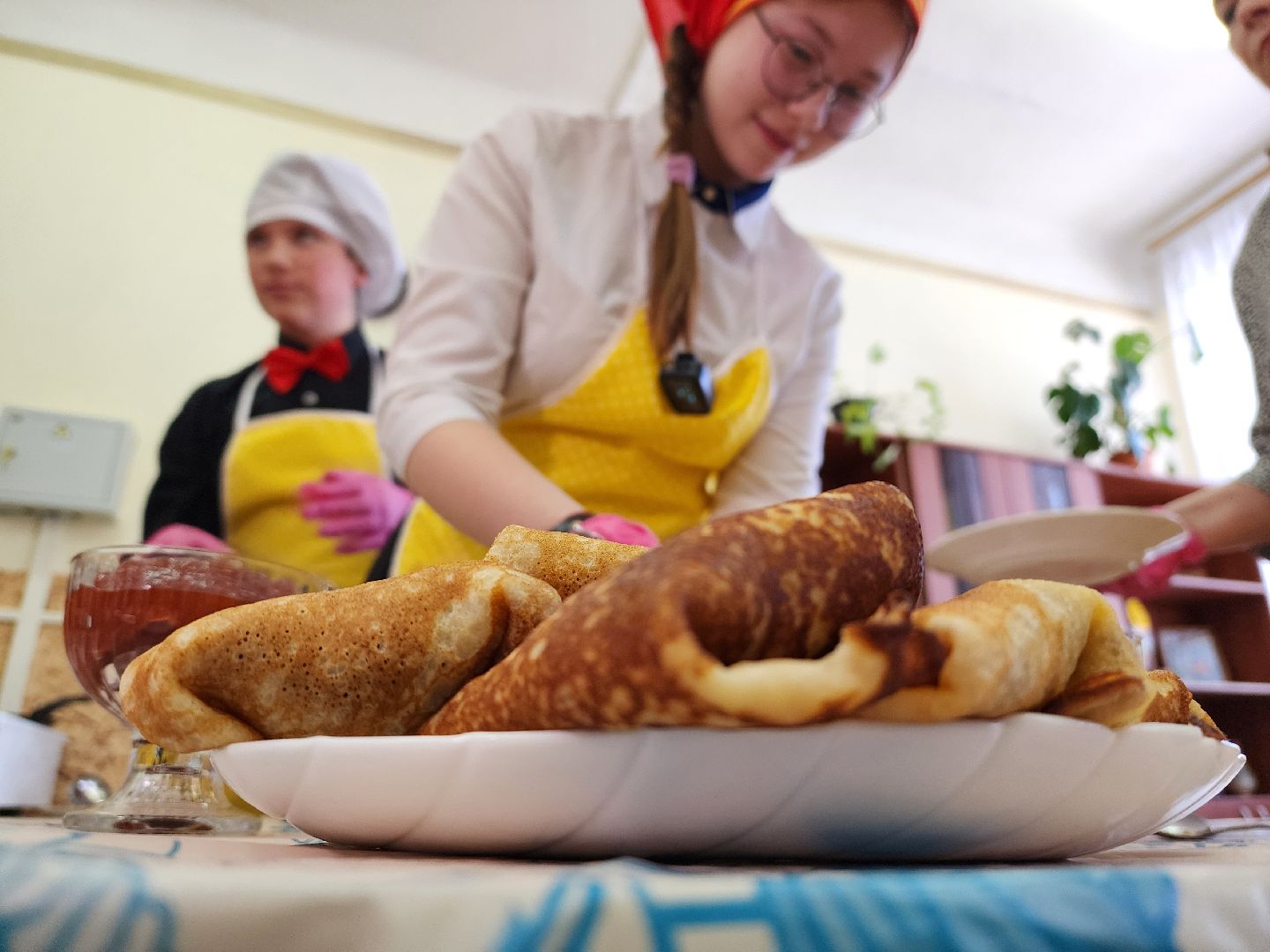 воскресенск, неделя добрых дел, школьники, еда, дети, школа, доброе дело, масленица,