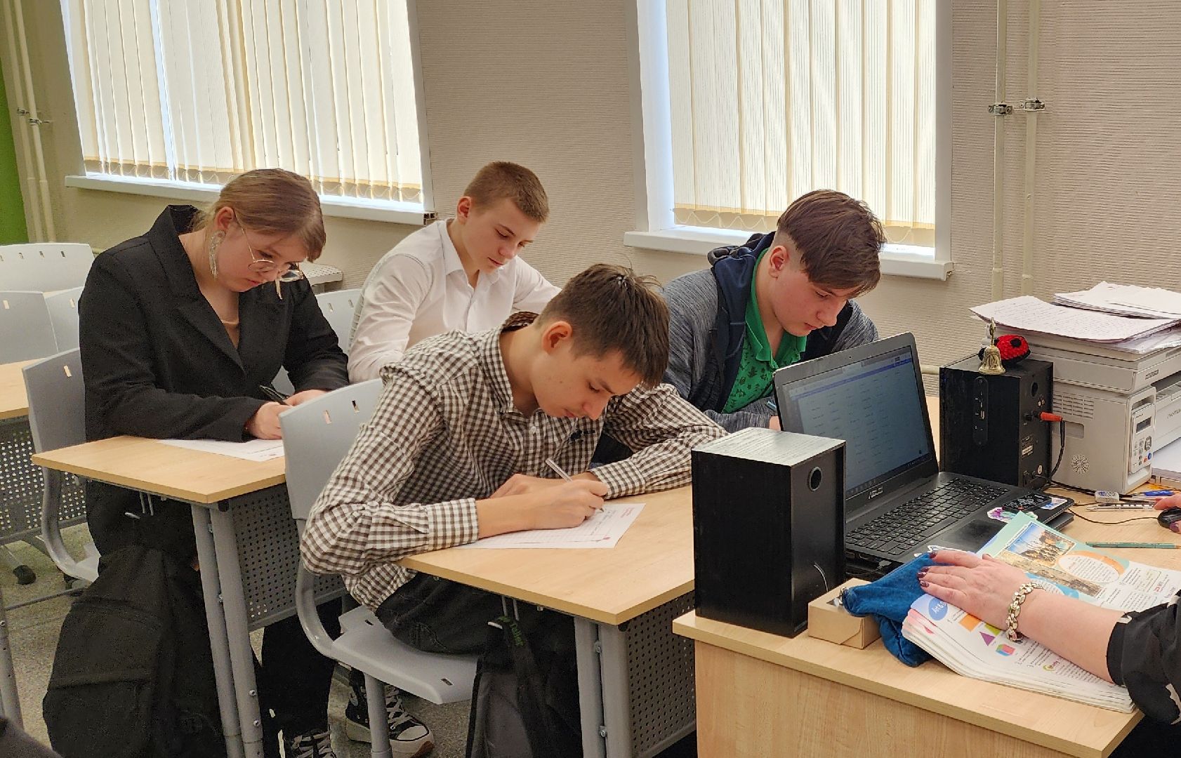 ногинск, школа 4, неделя добрых дел, письма солдату,