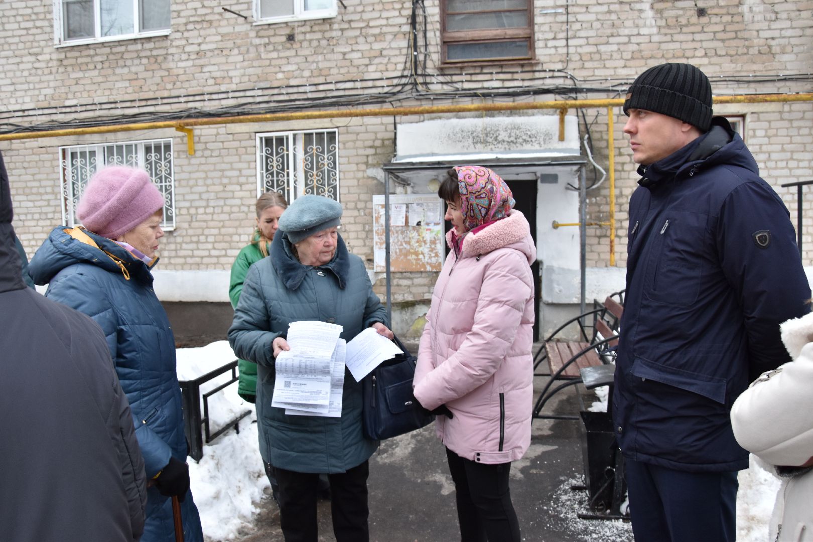 Рошаль, встреча во дворе, встреча с жителями, Большая Шатура, диалог с властью,