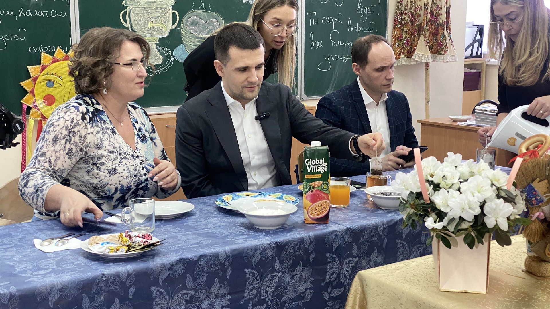 глава городского округа, станислав каторов, неделя добрых дел, МАОУ СОШ 11, масленица,