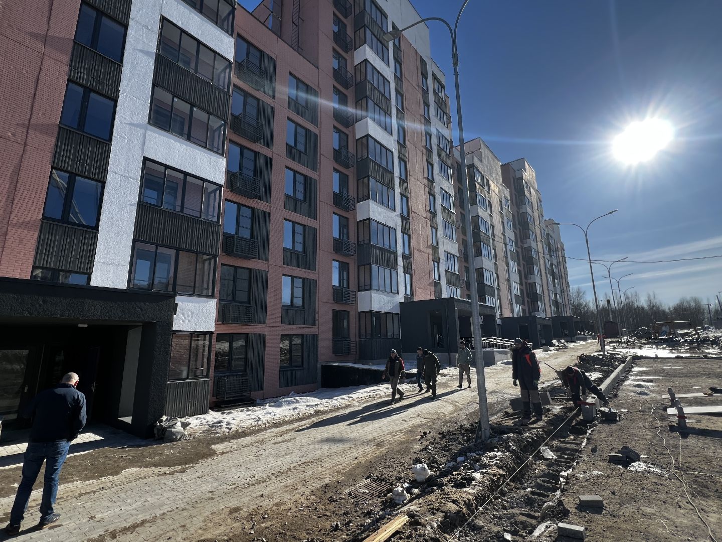 Солнечногорск, строительство домов, переселенцы, аварийное жилье, рабочие,