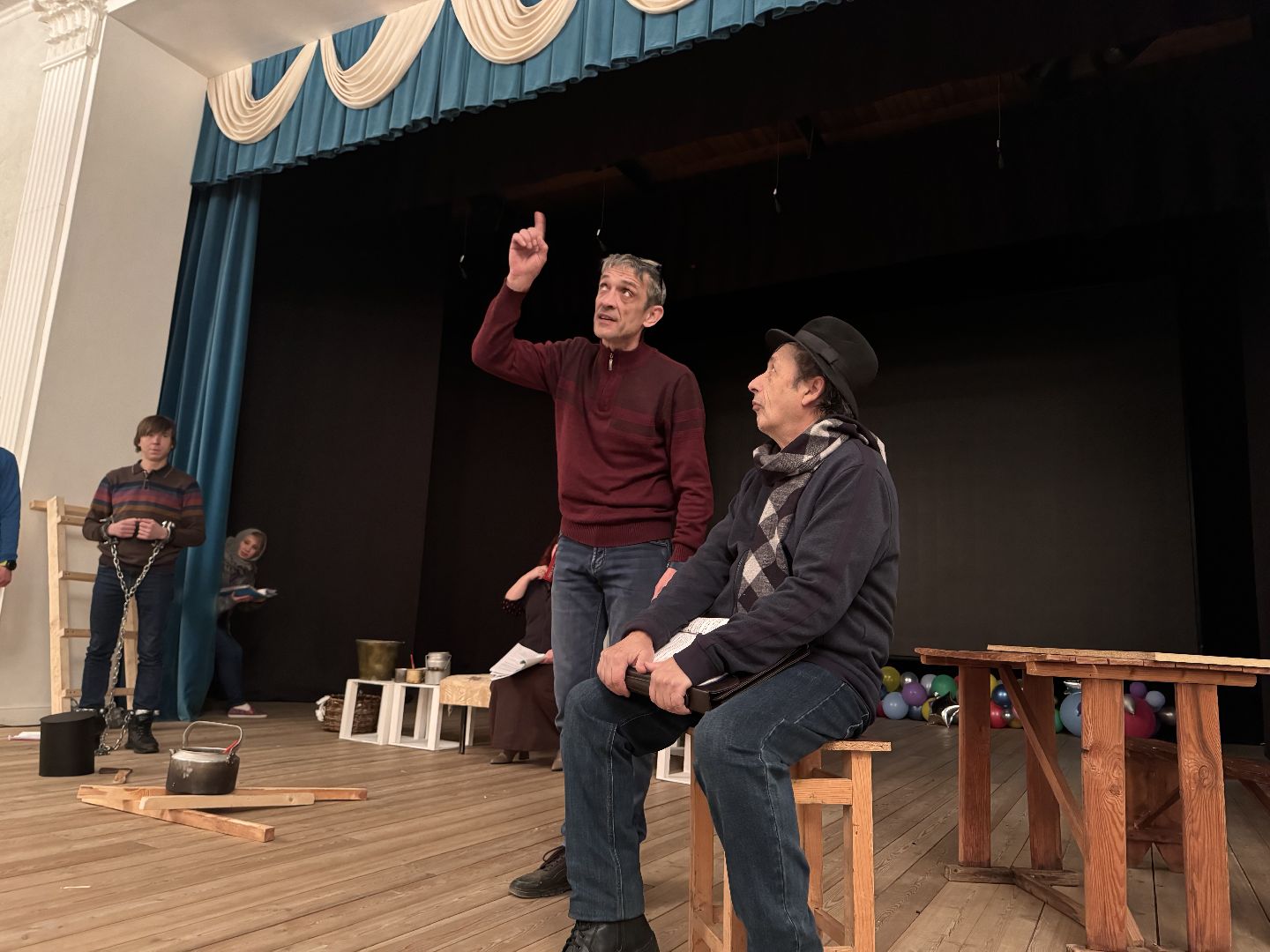 шаховская, спектакль, репетиция, культура,