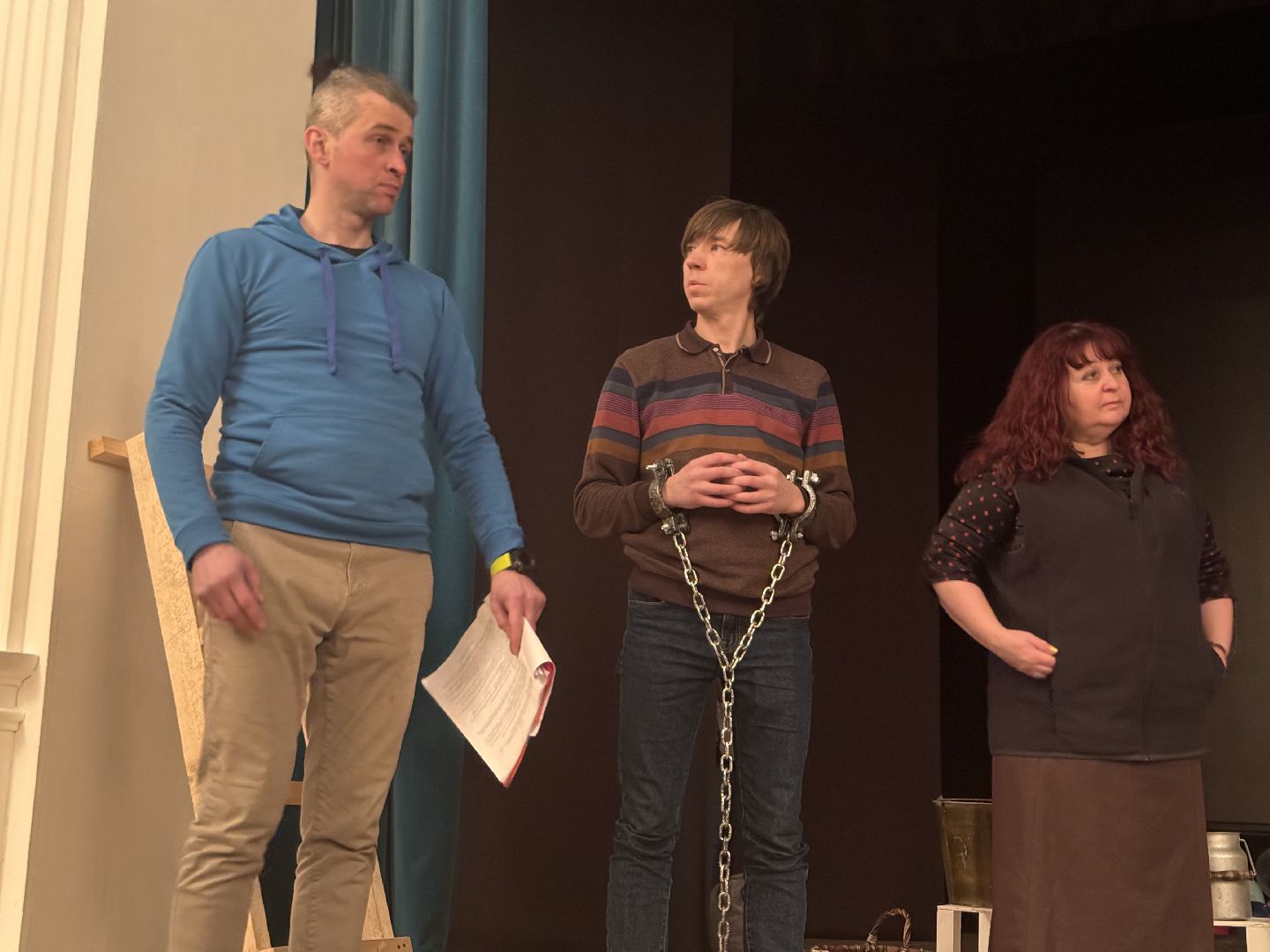 шаховская, спектакль, репетиция, культура,