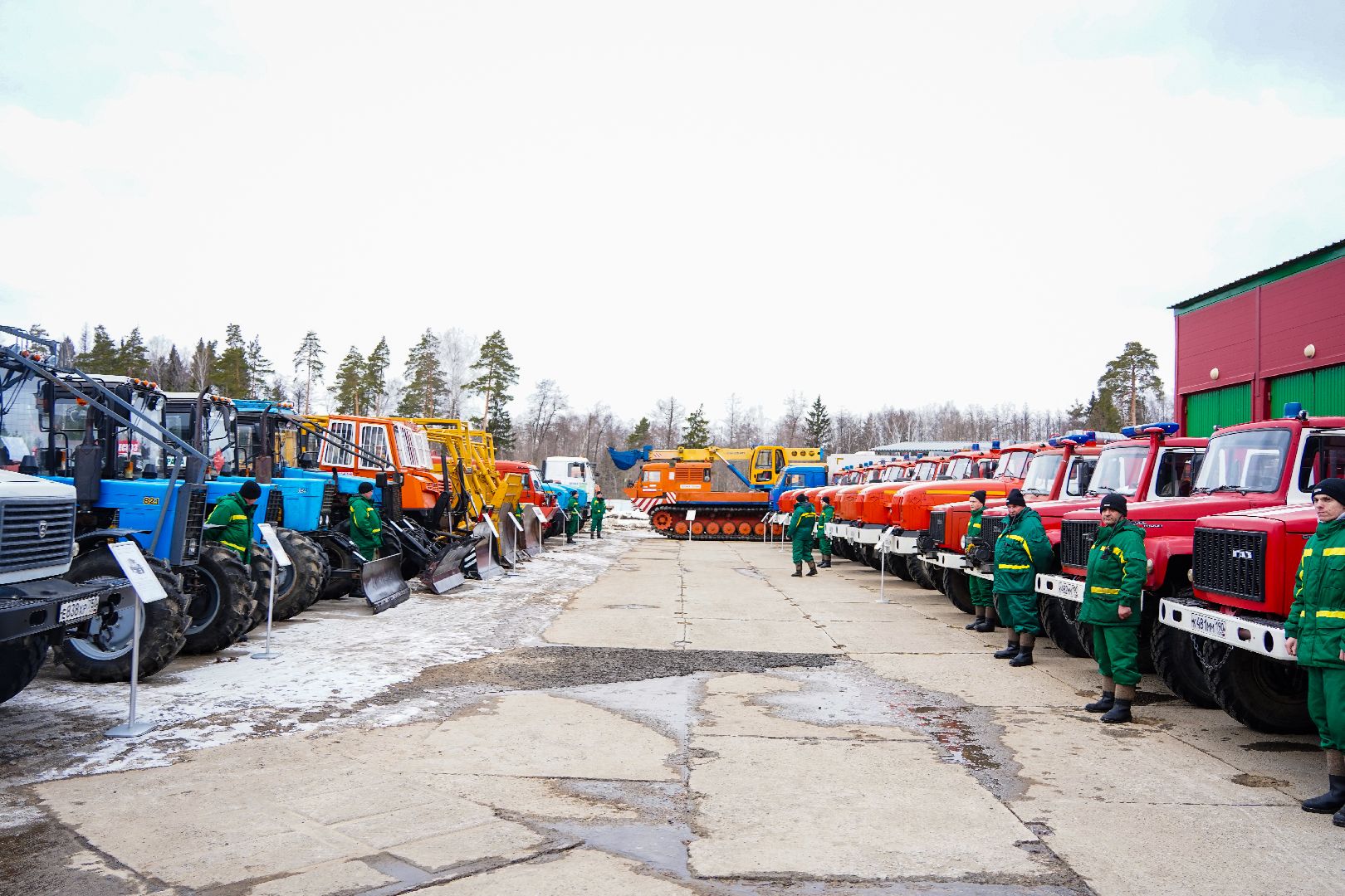спецтехника, пожарная безопасность, Большая Шатура, Центрлесхоз, МЧС,