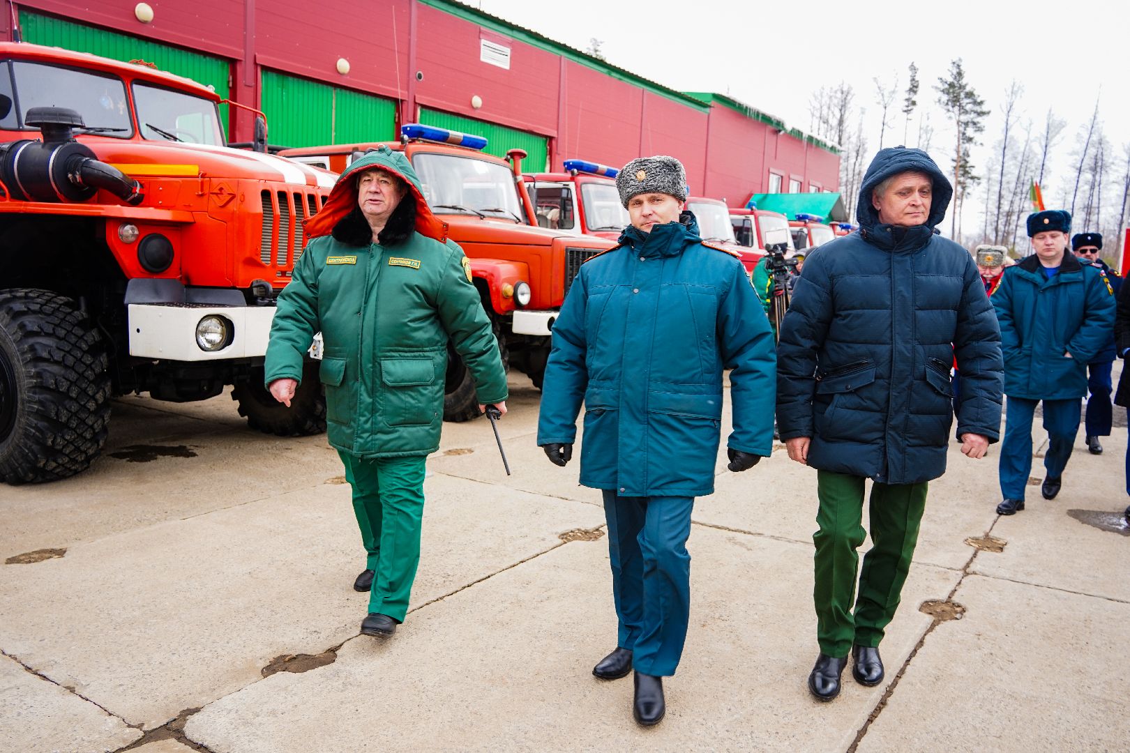 спецтехника, пожарная безопасность, Большая Шатура, Центрлесхоз, МЧС,