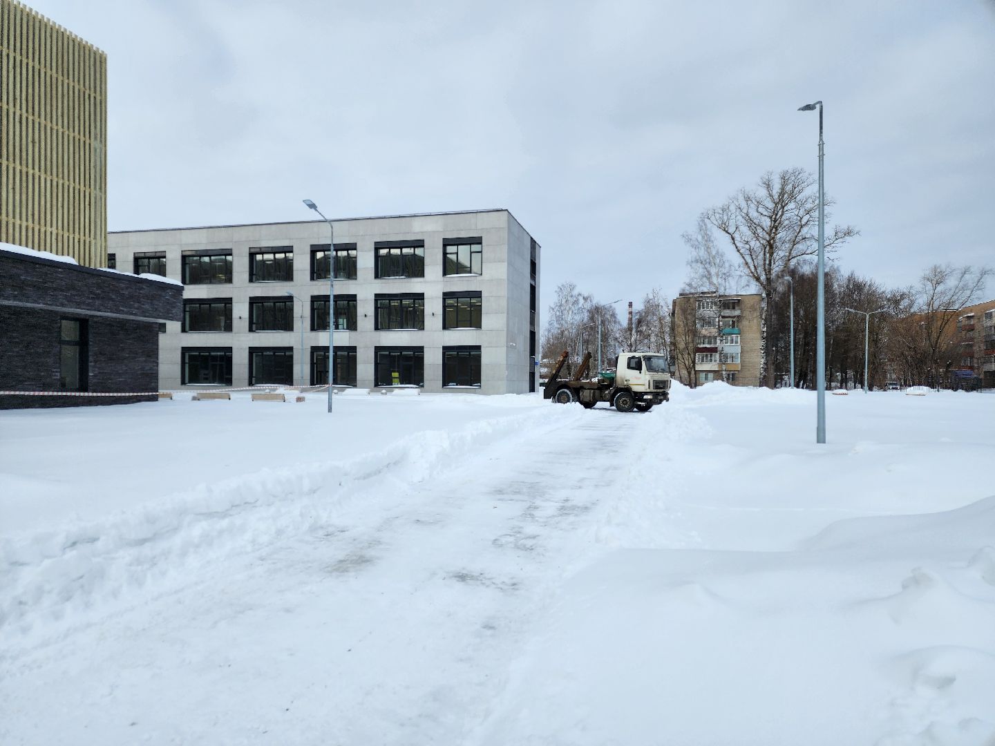 строительство социальных объектов, строительство школы, орехово-зуево,