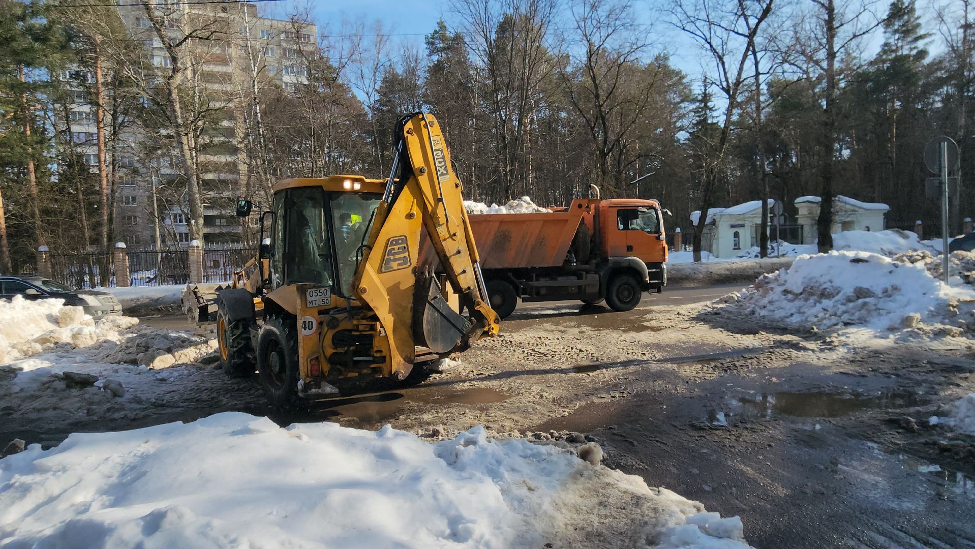уборка территории, тротуар, спецтехника, вывоз снега, Алексей Никитин, Борис Аубакиров,