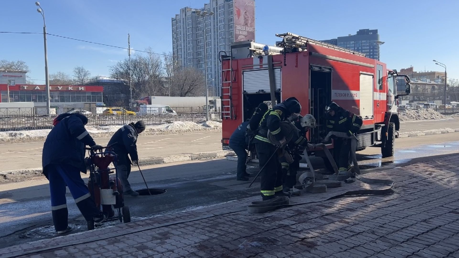 химки, эвакуация, тренировочная эвакуация, мчс, школа,