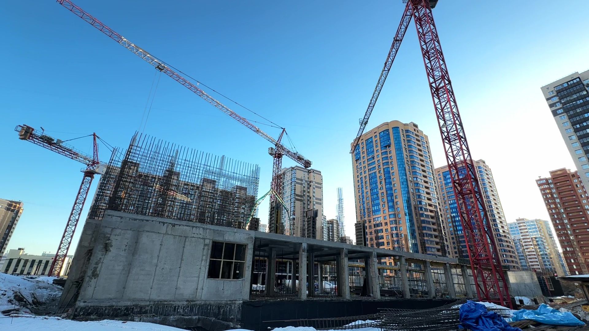 Реутов, стройка, школа, образование, монлит,