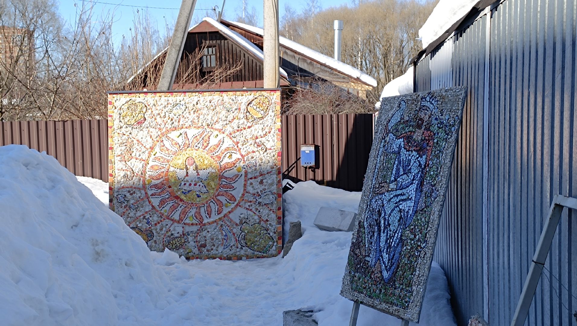 мозаика, лобня, школа, экскурсия,