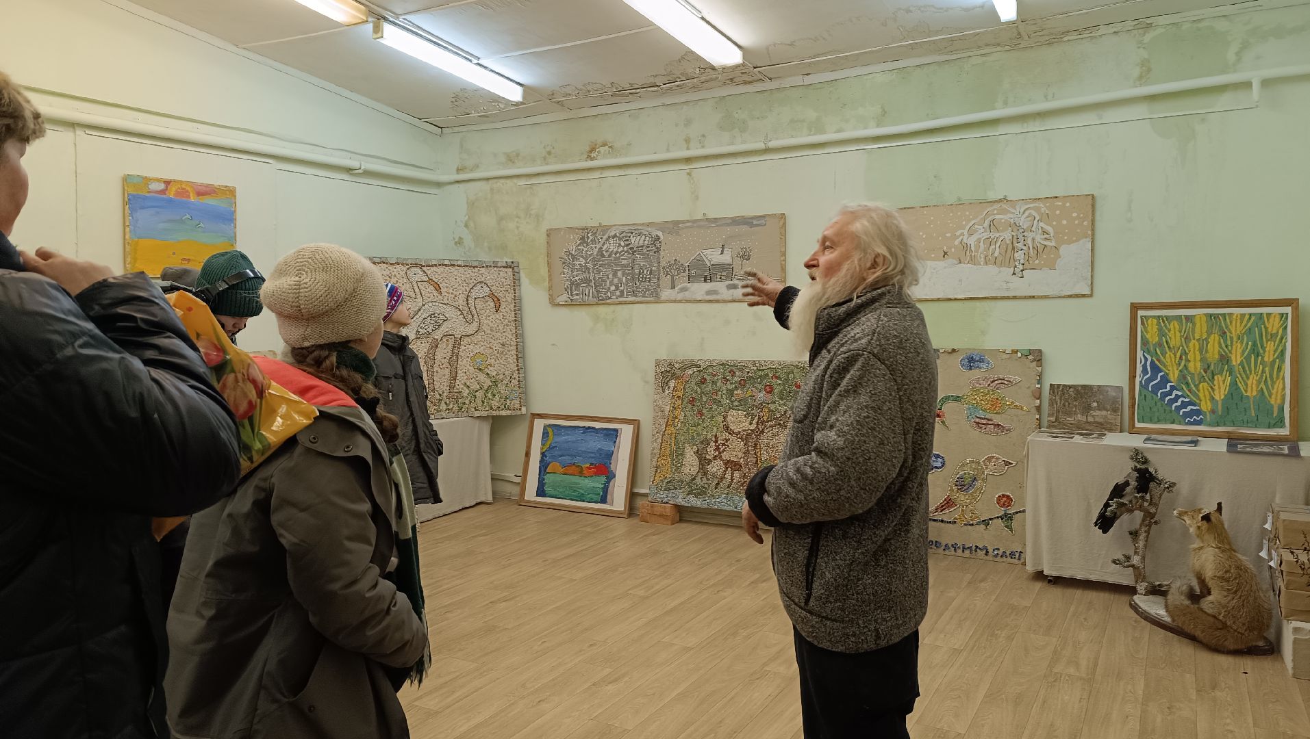 мозаика, лобня, школа, экскурсия,