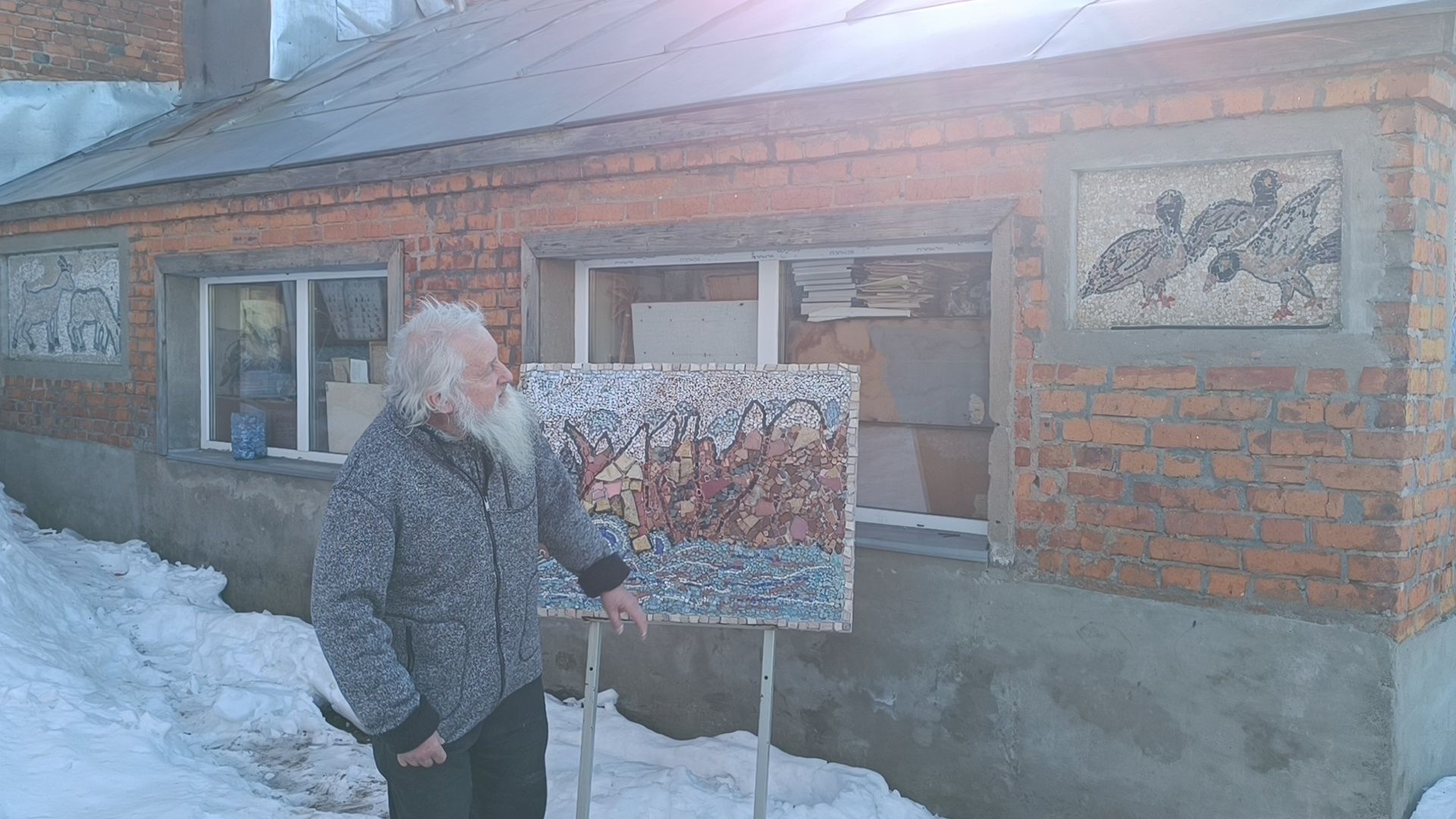 мозаика, лобня, школа, экскурсия,