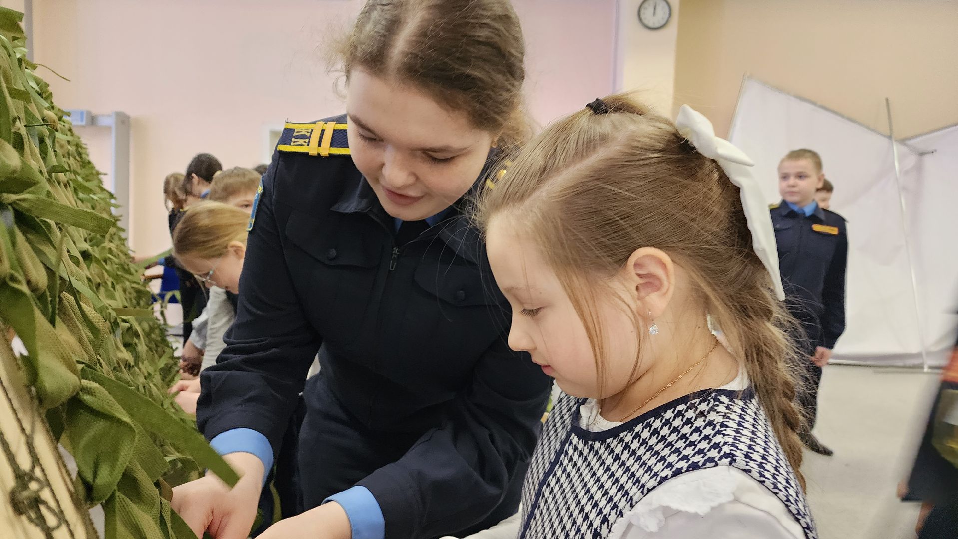 неделя добрых дел, дети, школа, помощь бойцам сво, Лосино-Петровский,