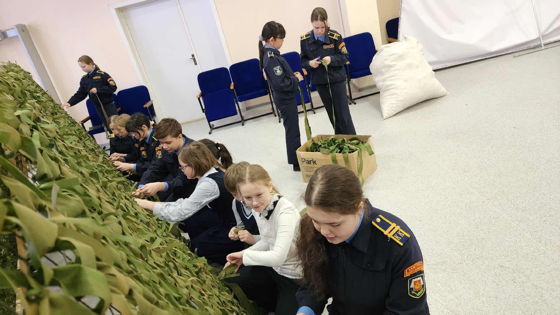 неделя добрых дел, дети, школа, помощь бойцам сво, Лосино-Петровский,