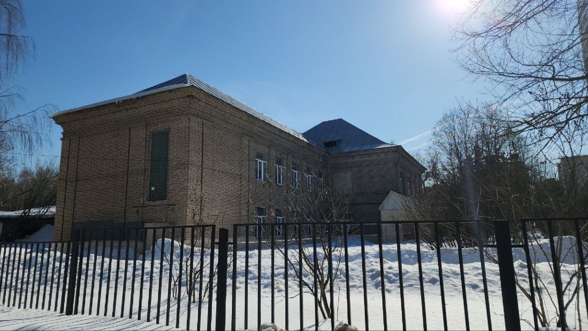 мытищи, пироговский, ремонт школы, Школа 19, Протечка кровли,