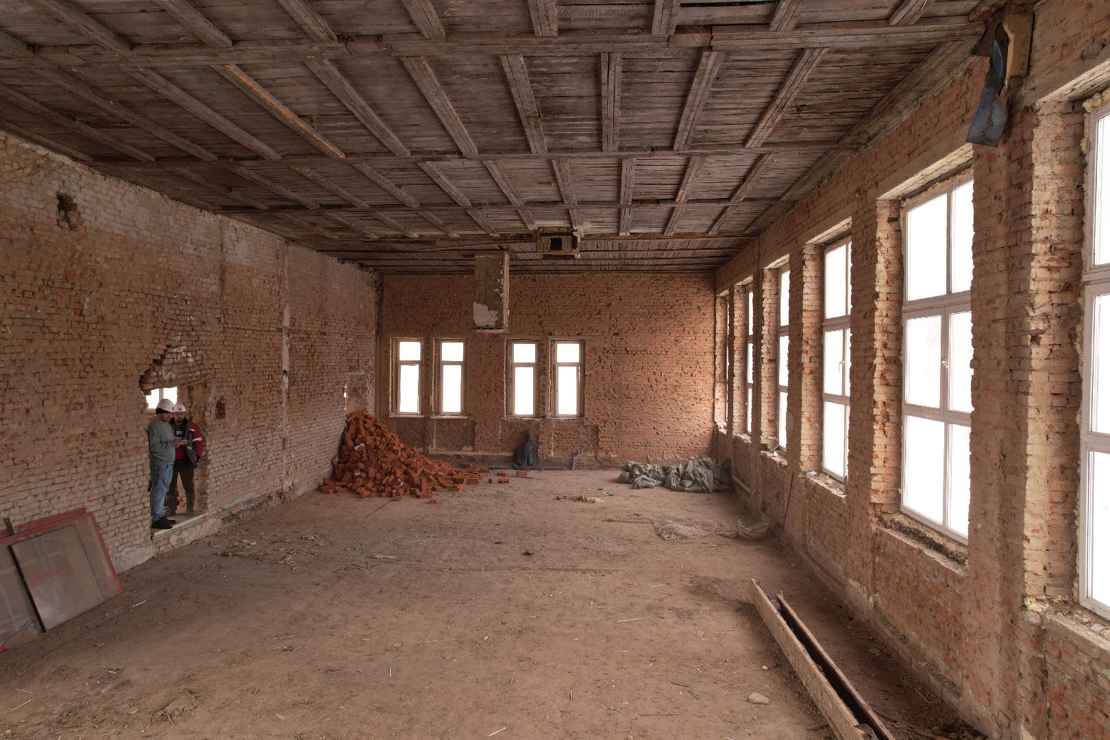 видео с коптера, солнечногорск, ремонт, школа,