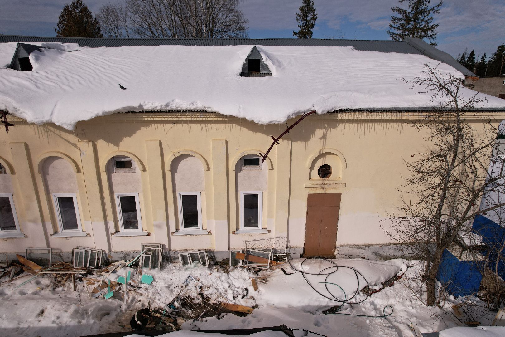 видео с коптера, солнечногорск, ремонт, культура,