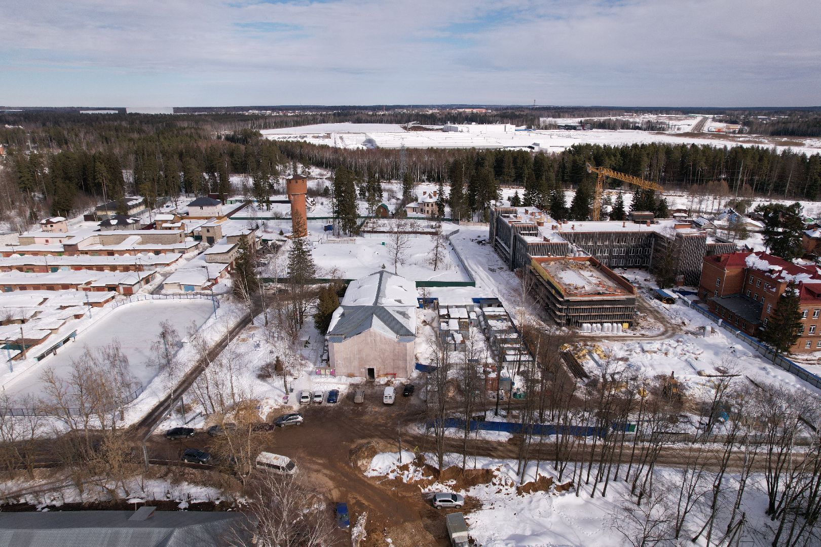 видео с коптера, солнечногорск, ремонт, культура,