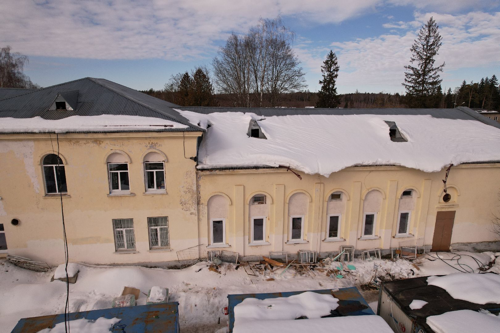 видео с коптера, солнечногорск, ремонт, культура,