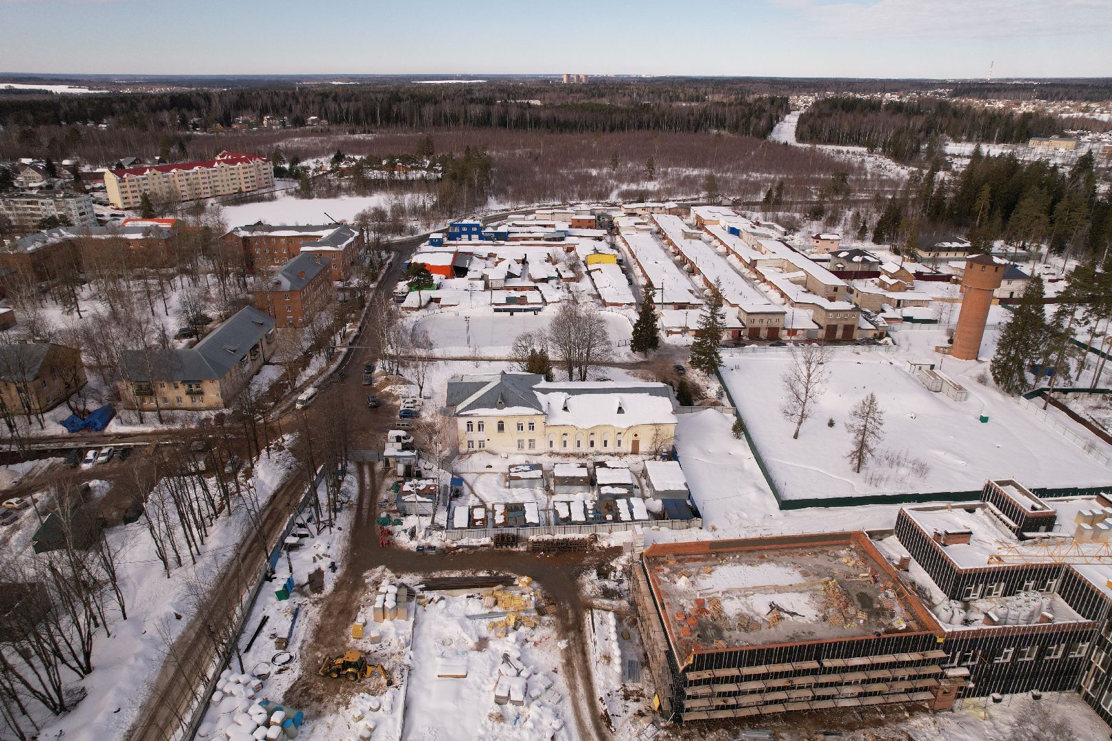 видео с коптера, солнечногорск, ремонт, культура,