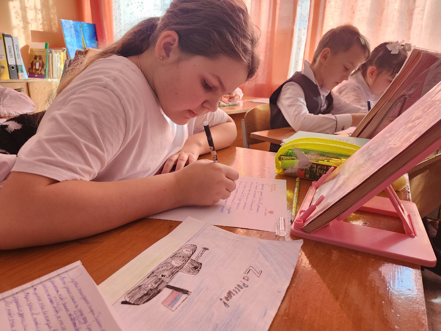 серпухов, подмосковье, неделя добрых дел, письмо солдату, школа 19,