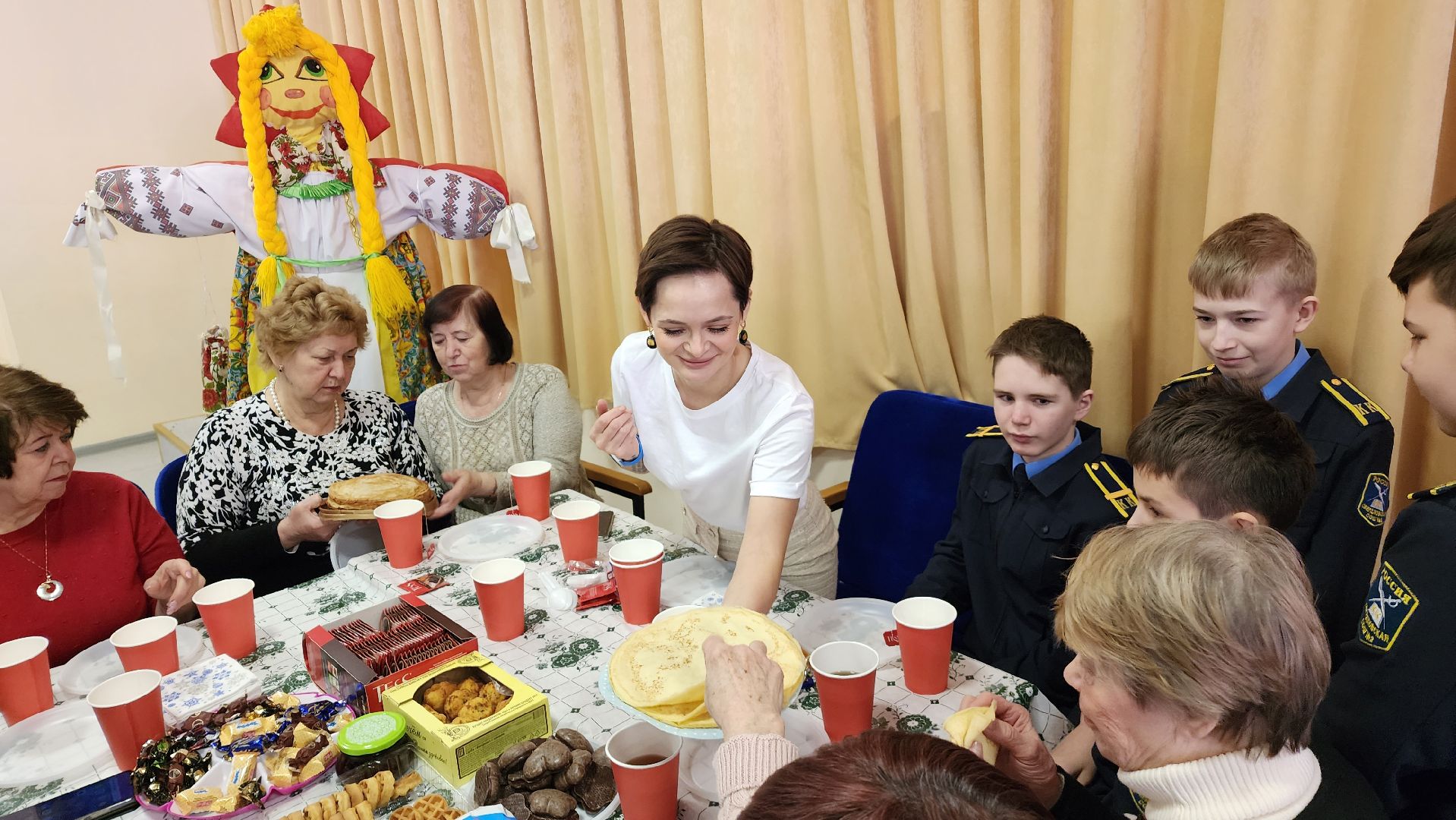 неделя добрых дел, школа, дети, активное долголетие, лосино-петровский,