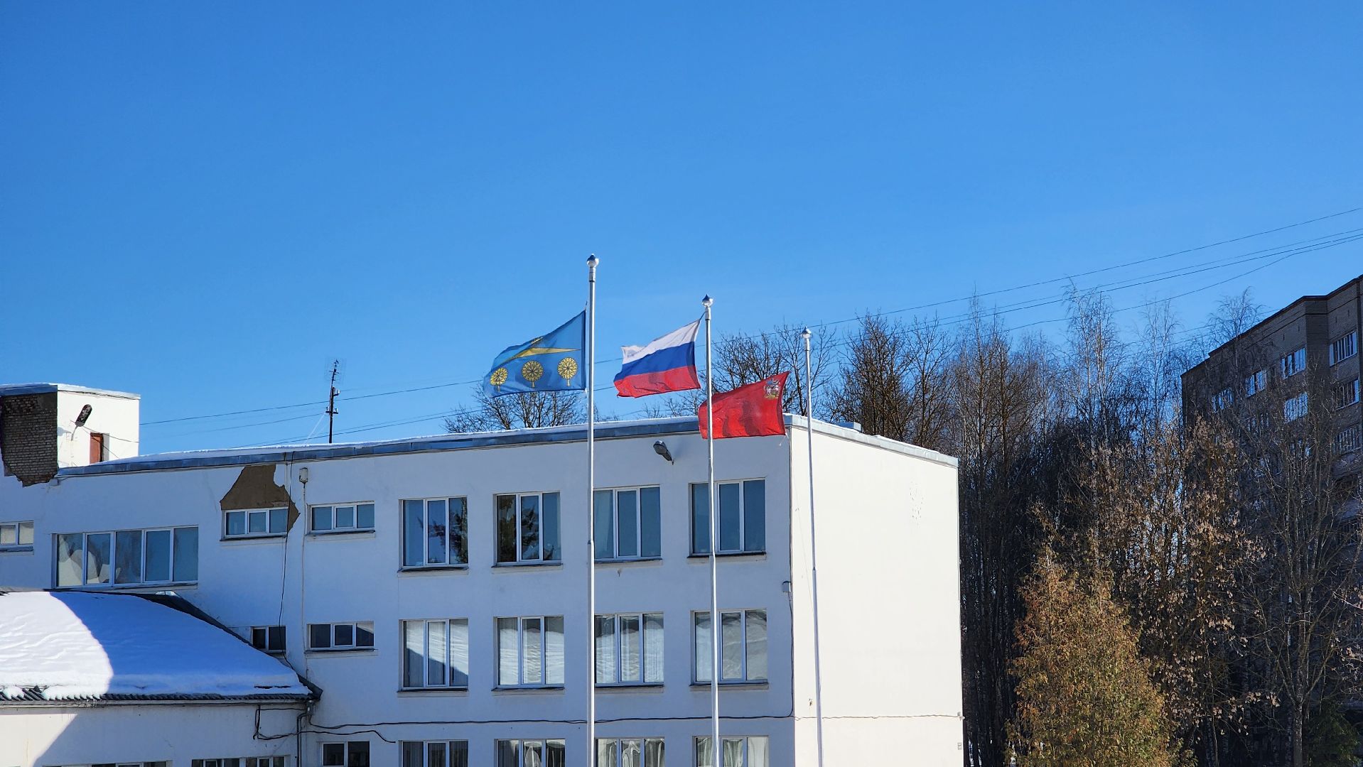 Солнечногорск, строительство, пристройка к школе, гимназия 6 им Драгунского,