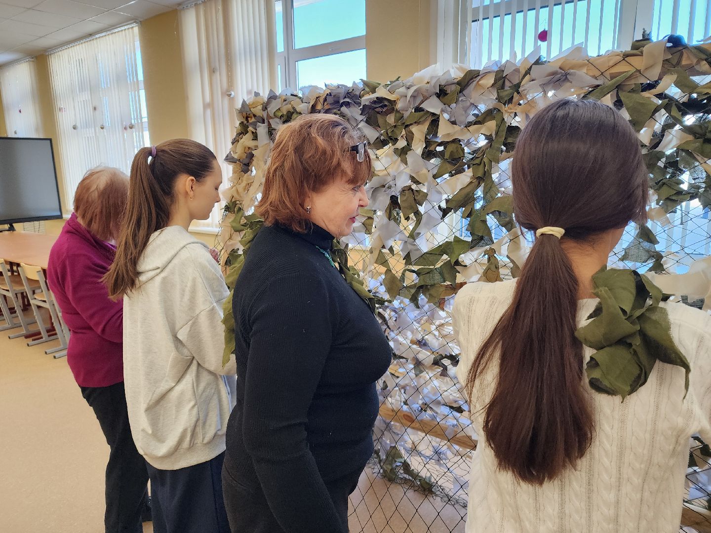 активное долголетие, школы, маскировочные сети, неделя добрых дел,