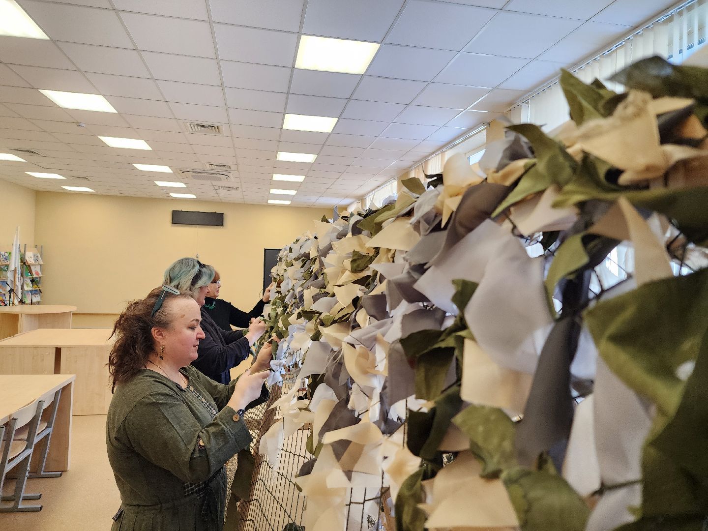 активное долголетие, школы, маскировочные сети, неделя добрых дел,